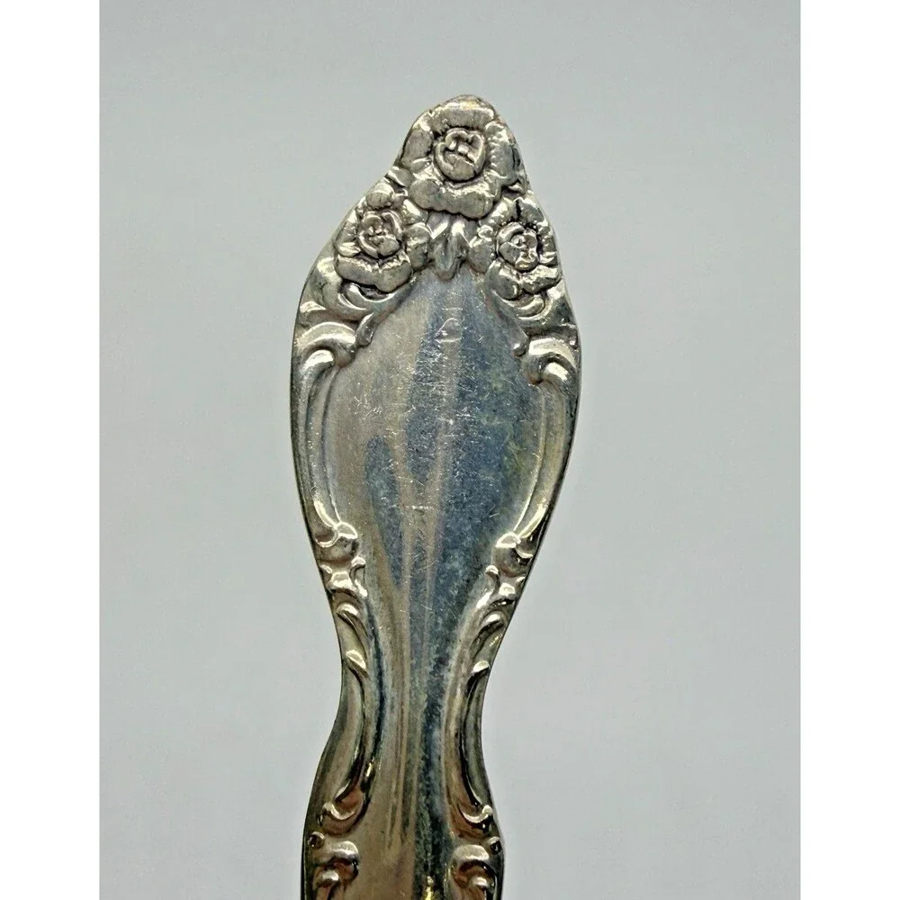 Wm Rogers AA Silverplate Ice Cream Spoon‎ Vintage Small Dessert Flatware